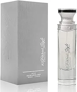 Al-Dakheel Oud Style Eau de Parfum Spray for Unisex 50 ml, Silver