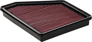 K&N Engine Air Filter: Increase Power & Acceleration, Washable, Premium, Replacement Car Air Filter: Compatible with 2010-2015 Chevy Camaro, Camaro SS, Camaro ZL1, 33-2434