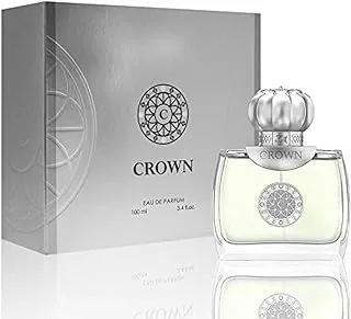 Al-Dakheel Oud Crown Eau de Parfum Spray for Unisex 100 ml, Silver