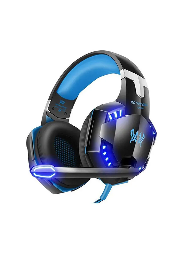 KOTION EACH Stereo Surround Headphone for Xbox One/PS4/PC Black/Blue