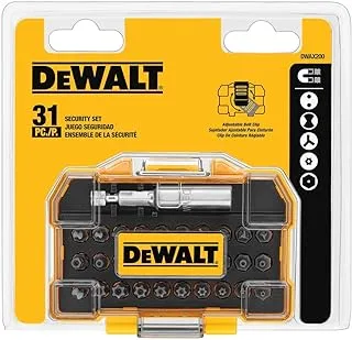 DEWALT Screwdriver Set, Security, 31-Piece (DWAX200), One Size