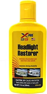 CAR HEADLIGHT RESTORER MADE IN U.S.A (350 ML) X 99 PRO Car Headlight Restorer Made in USA)
