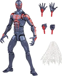 Hasbro Marvel Legends Series 6-inch Scale Action Figure Toy Spider-Man 2099, Premium Design, 1 Figure, and 2 Accessories