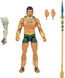 Hasbro Marvel Legends Series Black Panther Wakanda Forever Namor 6-inch Action Figure Toy, 3 Accessories, 1 Build-A-Figure Part , Multicolor (F3673)
