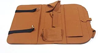 ZTO Car Seat Back Hanger Storage Organizer Bag (Brown)