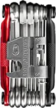 Crankbrothers Multi Tool M 19, Matte Black and Red, Standard, 16192