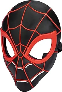 Spider-Man Marvel Across The Spider-Verse Miles Morales Mask for Kids Roleplay and Costume Dress Up, Marvel Toys for Kids Ages 5 and Up, F5786, One Size