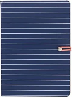 HEMA A6 200 Lined Pages Notebook, Small, Blue