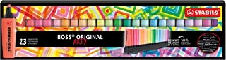 Highlighter - STABILO BOSS Original Arty - Deskset of 23 - Assorted Colors
