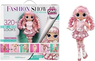 مفاجأة إل أوه إل! OMG Fashion Show Style Edition LaRose Fashion Doll W / 320+ أزياء