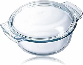 Pyrex p589 classic glass - round casserole with lid, 3.5 l