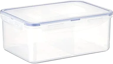 Lock & Lock Stackable Airtight Container Rectangular 2.3L (with Divider)