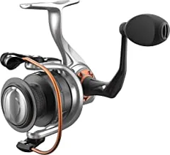 Quantum Reliance Spinning Fishing Reel, Durable Aluminum Body, Right or Left-Hand Retrieve with 6 Bearings (5 + Continuous Anti-Reverse Clutch)