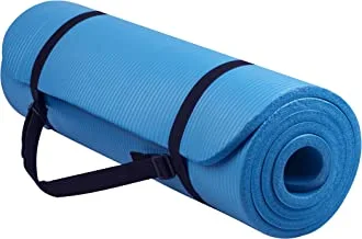 BalanceFrom GoYoga All-Purpose 1/2-Inch Extra Thick High Density Anti-Tear Exercise Yoga Mat with Carrying Strap