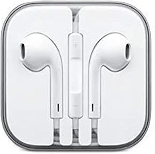Earphones Headphones With Remote Mic Volume Controls For Apple iPad iPhone 5 5S 5C White