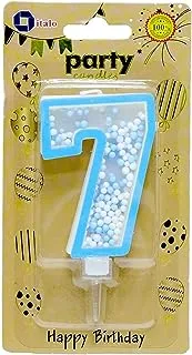 Italo 7 Number Foam Balls Birthday Candle