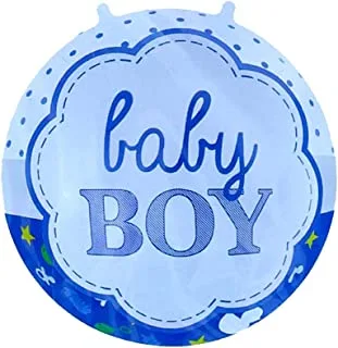 Italo Helium Foil Birthday Party Decoration Balloon for Baby Boy, 18 Inch Size