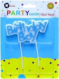 Italo Birthday Party Decoration Candle for Boy