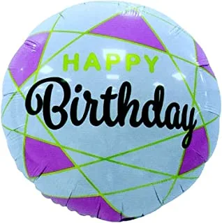 Italo Happy Birthday Party Decoration Pink Helium Foil Balloon, 18-Inch Size