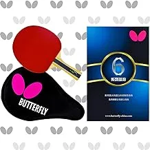 Butterfly 603 Ping Pong Paddle Set | 1 Table Tennis Racket | 1 Ping Pong Paddle Case | Great Add To Your Ping Pong Table | Tournament Butterfly Ping Pong Paddles | High Speed & Spin Table Tennis Set