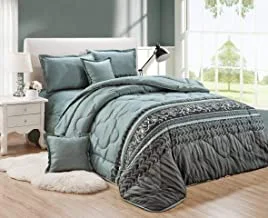 Medium Filling Comforter Set By Moon, 4Pcs, Single Size, MMQB-006