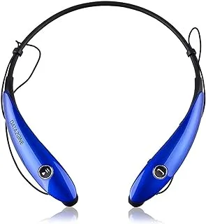 Neckband Flexible wireless Bluetooth headset for Smartphones by Datazone Red HV-801