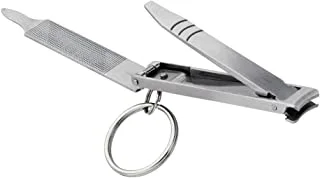 Stainless Steel Personal Care Multi-Tool With Nail Clippers, File (Single Pack)