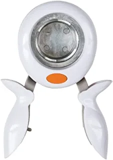 Fiskars 174240-1001 Large Circle Squeeze Punch, 1.5 Inch, White
