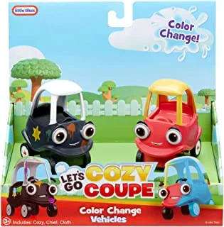 Little Tikes Let’s Go Cozy Coupe 2pk Color Change Vehicles