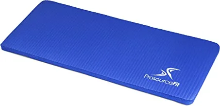 ProsourceFit Extra Thick Yoga Knee Pad and Elbow Cushion 15mm (5/8”) Fits Standard Mats for Pain Free Joints in Yoga, Pilates, Floor Workouts