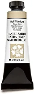 DANIEL SMITH 284600009 Extra Fine Watercolor 15ml Paint Tube, Buff Titanium, 0.5 Fl Oz (Pack of 1)