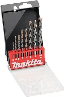 Makita P-35514 Straight Shank Masonry Drill Bit 8-Pieces Set