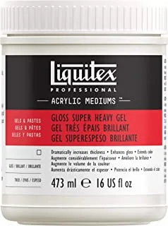 Liquitex Professional Gloss Super Heavy Gel Medium, 16-oz