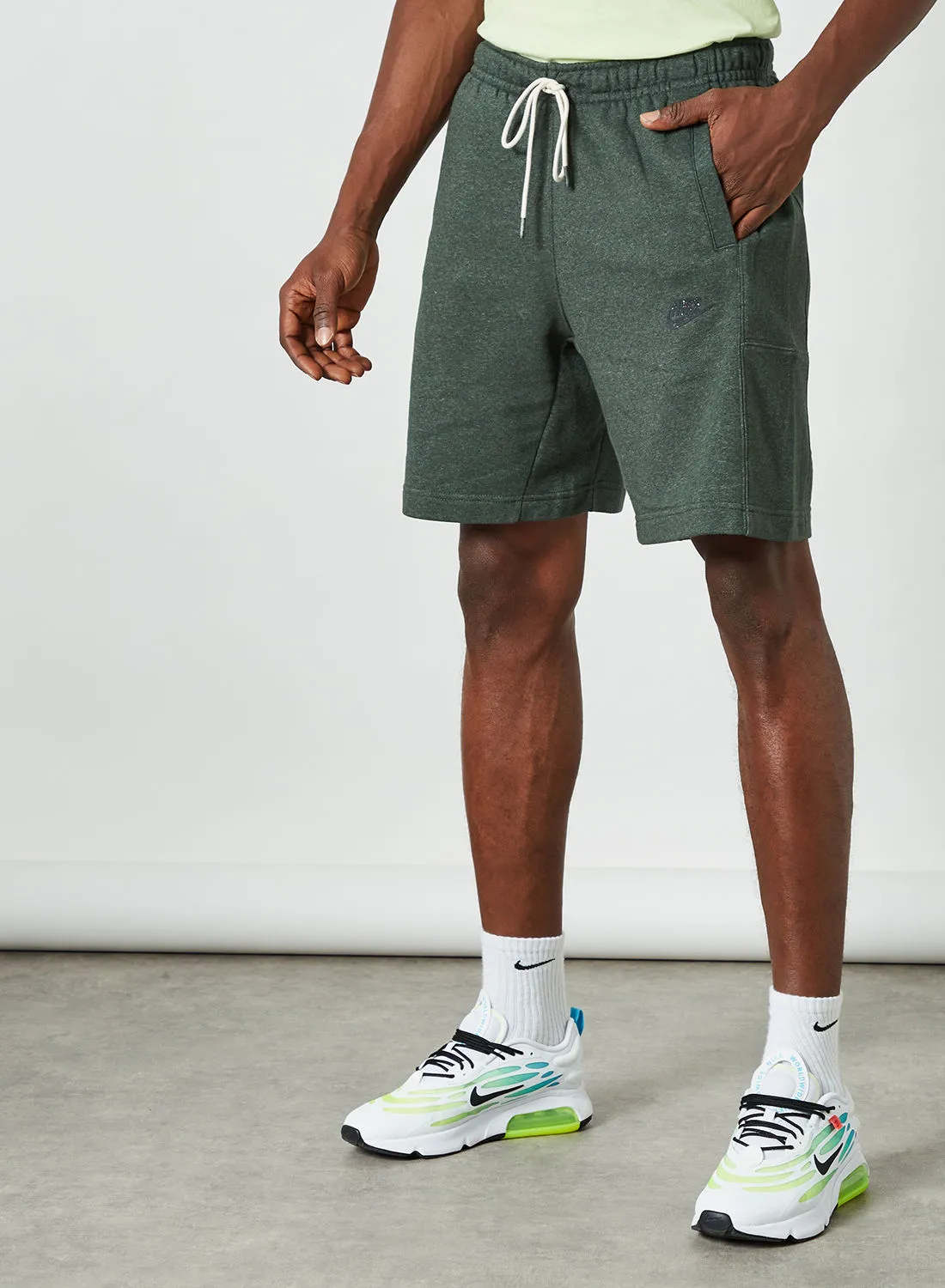 Nike NSW Fleece Shorts Green