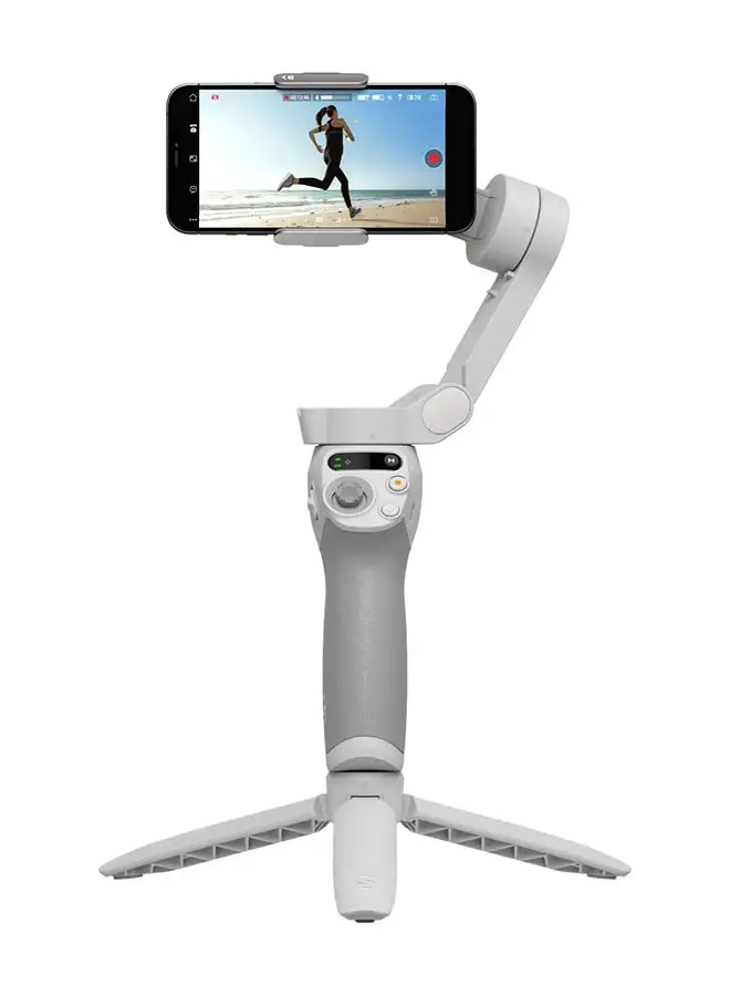 dji OSMO Mobile SE Intelligent Gimbal, 3-Axis Phone Gimbal, Android And iPhone Gimbal, Vlogging Stabilizer YouTube And TikTok Videos, UAE Version With Official Warranty Support-DJI-ZM500SE