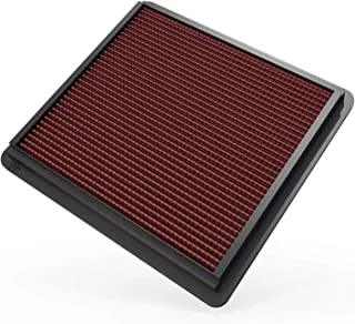 K&N Engine Air Filter: Increase Power & Acceleration, Washable, Premium, Replacement Car Air Filter: Compatible with 2005-2010 Ford Mustang and Mustang GT, 33-2298