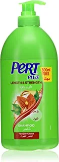 Pert Plus Length And Strength Shampoo 1L With Almond Oil