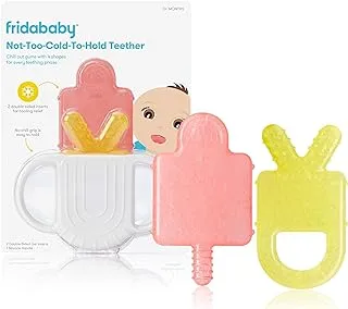 FridaBaby Not-Too-Cold-to-Hold BPA-Free Silicone Teether for Babies by Frida Baby
