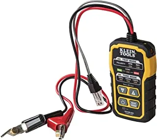 Klein Tools VDV500-063 Wire Tracer Tone Generator ، Toner-Pro ، الهاتف (RJ11 و RJ12) ، البيانات (RJ45) Coax وغيرها من أجهزة تتبع الأسلاك غير النشطة