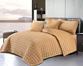 Ming Li Winter fur Comforter 6 Pieces Set, King Size, Multi Color, YHFLR-003