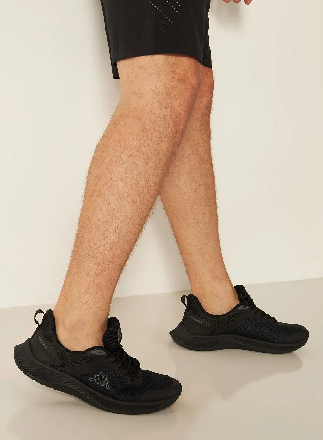 Kappa Men's Lace-Up Sneakers Black
