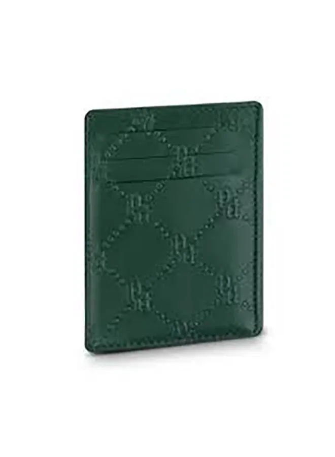 حافظة بطاقات بوليس من العصور القديمة ، لون أخضر