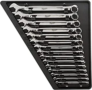 Milwaukee MLW48-22-9515 Combination Wrench Set, Metric