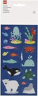 هيما ملصقات الحياة البحرية