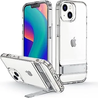 ESR for iPhone 14 Case/iPhone 13 Case, 3 Stand Modes, Military-Grade Drop Protection, Supports Wireless Charging, Slim Back Cover with Stand, Phone Case for iPhone 14/13, Metal Kickstand Case