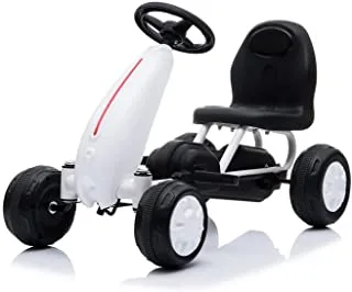 Amla Care B001W Pedal Car for Kids, White