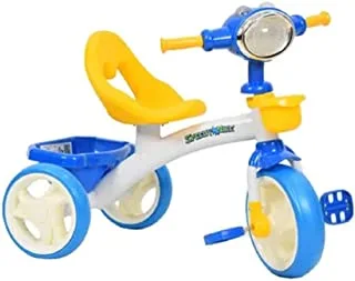 دراجة ثلاثية املا كير للاطفال الصغار ، ازرق