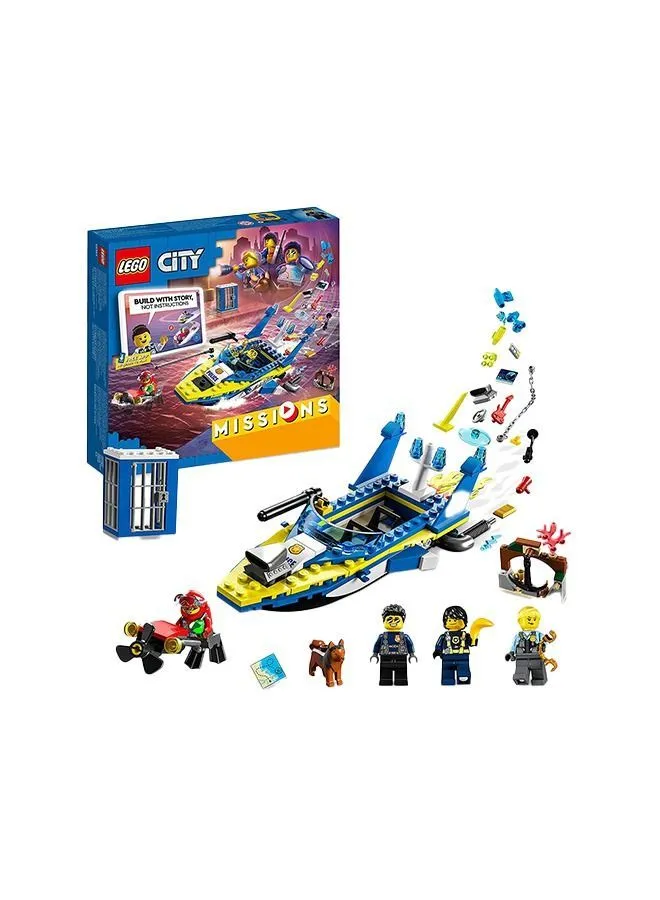 بعثات مباحث شرطة مدينة LEGO City Missions Water - 60355