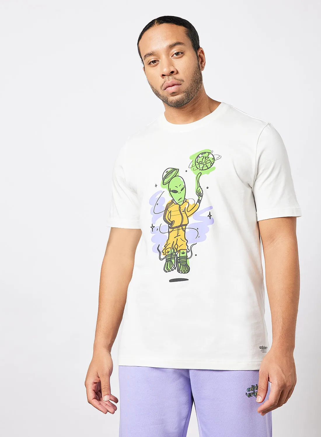 adidas Originals Graphics Stoked Alien T-Shirt