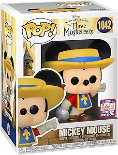 Funko 55536 POP Disney: Mickey- Three Musketeers Mickey (Amazon Exclusive)